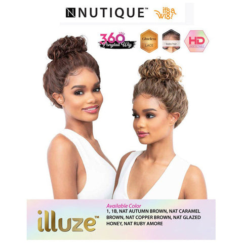 Nutique Illuze Glueless 360 Ponytail HD Lace Wig - TAMIKA Nutique Illuze Glueless 360 Ponytail HD Lace Wig - TAMIKA