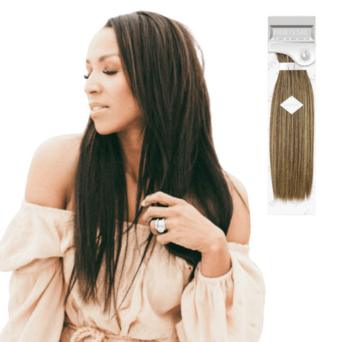 Bohyme Classic 100% Remi Human Hair Weave - VELVET YAKI 10/12/14/16" (Machine Tied) Bohyme Classic 100% Remi Human Hair Weave - VELVET YAKI 10/12/14/16" (Machine Tied)
