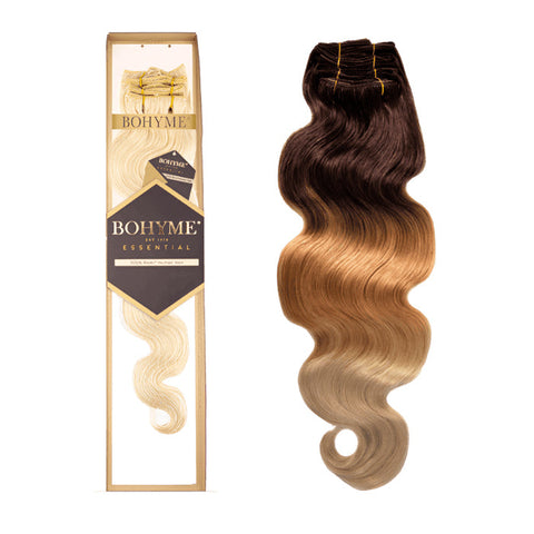 Bohyme Essential 7 Pcs Clip-Ins Weave - BODY WAVE 18" Bohyme Essential 7 Pcs Clip-Ins Weave - BODY WAVE 18"