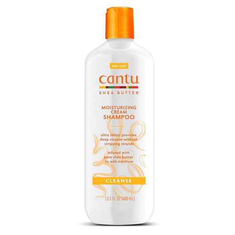 Cantu Shea Butter Moisturizing Cream Shampoo - CLEANSE 13.5 oz Cantu Shea Butter Moisturizing Cream Shampoo - CLEANSE 13.5 oz