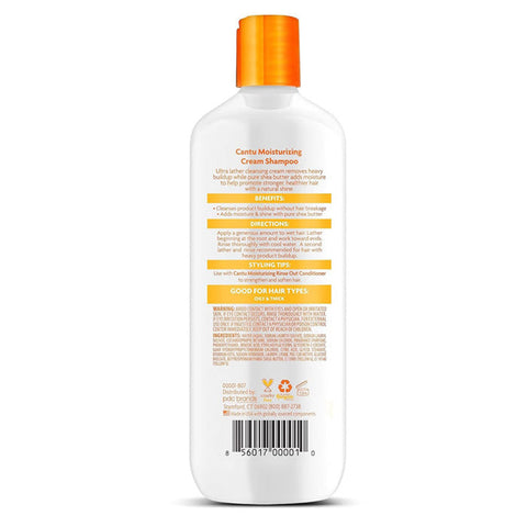 Cantu Shea Butter Moisturizing Cream Shampoo - CLEANSE 13.5 oz Cantu Shea Butter Moisturizing Cream Shampoo - CLEANSE 13.5 oz