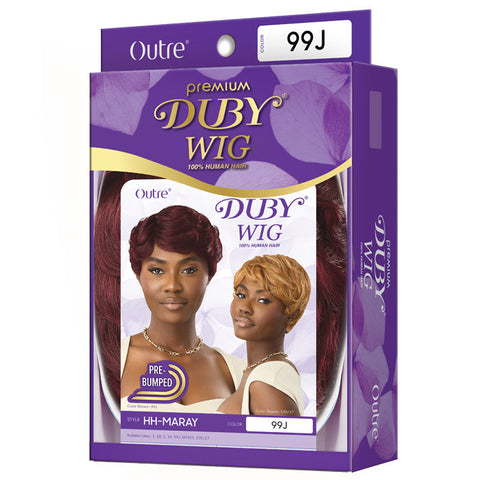 Outre Premium Duby Wig 100% Human Hair Pre-Bumped Full Wig - HH-MARAY Outre Premium Duby Wig 100% Human Hair Pre-Bumped Full Wig - HH-MARAY
