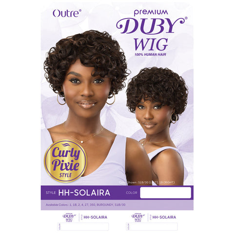 Outre Premium Duby Wig 100% Human Hair Full Wig - HH-SOLAIRA Outre Premium Duby Wig 100% Human Hair Full Wig - HH-SOLAIRA