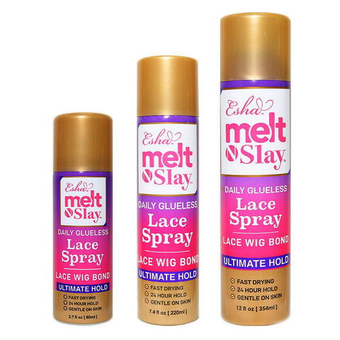 Esha Melt N Slay Daily Glueless Lace Spray Wig Bond - ULTIMATE HOLD Esha Melt N Slay Daily Glueless Lace Spray Wig Bond - ULTIMATE HOLD