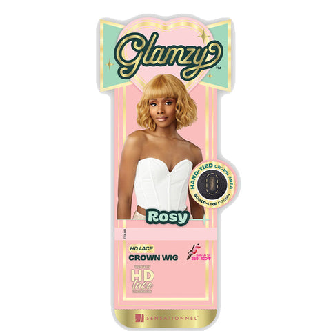 Sensationnel Glamzy Glueless HD Lace Crown Wig - ROSY Sensationnel Glamzy Glueless HD Lace Crown Wig - ROSY