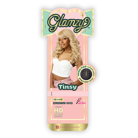Sensationnel Glamzy Glueless HD Lace Crown Wig –  TINSY Sensationnel Glamzy Glueless HD Lace Crown Wig –  TINSY