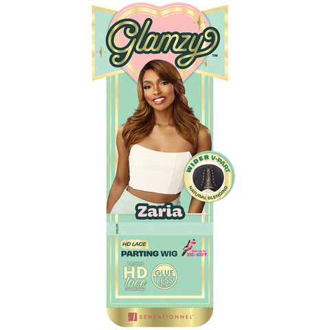 Sensationnel Glamzy Glueless V-Part HD Lace Part Wig - ZARIA Sensationnel Glamzy Glueless V-Part HD Lace Part Wig - ZARIA