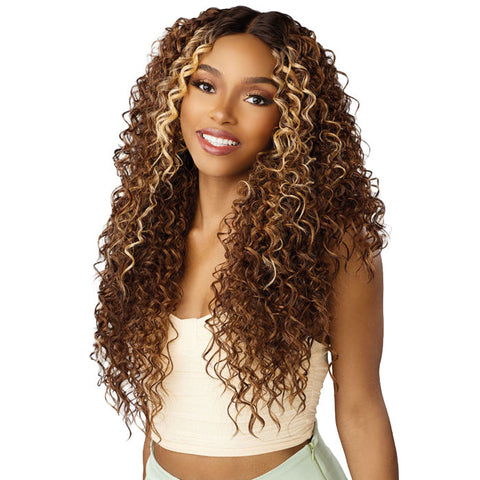 Sensationnel Glamzy Glueless HD V-Part Lace Wig - ZINNIA Sensationnel Glamzy Glueless HD V-Part Lace Wig - ZINNIA