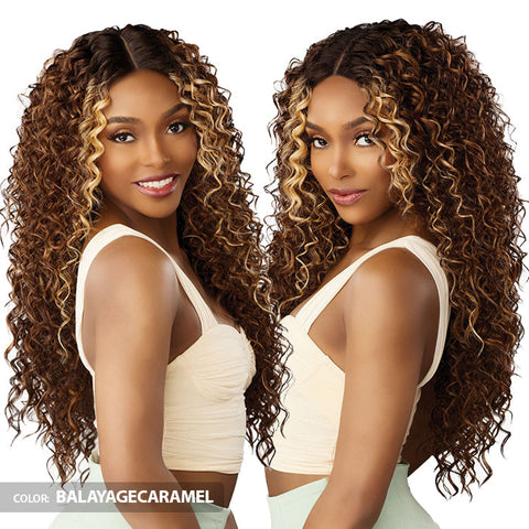 Sensationnel Glamzy Glueless HD V-Part Lace Wig - ZINNIA Sensationnel Glamzy Glueless HD V-Part Lace Wig - ZINNIA