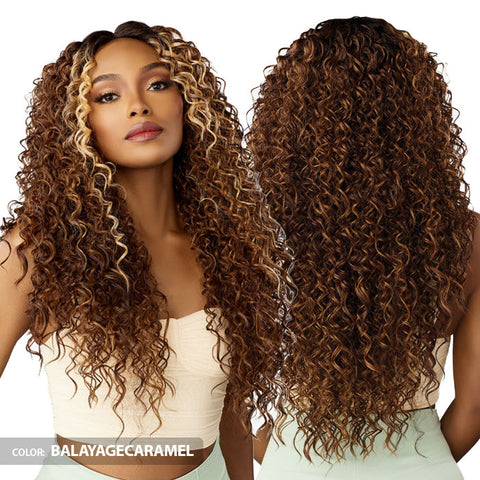Sensationnel Glamzy Glueless HD V-Part Lace Wig - ZINNIA Sensationnel Glamzy Glueless HD V-Part Lace Wig - ZINNIA