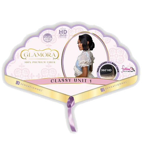 Sensationnel Glamora Glueless 360 HD Lace Wig - CLASSY UNIT 1 Sensationnel Glamora Glueless 360 HD Lace Wig - CLASSY UNIT 1