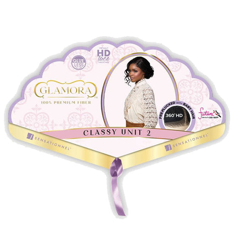 Sensationnel Glamora Glueless 360 HD Lace Wig - CLASSY UNIT 2 Sensationnel Glamora Glueless 360 HD Lace Wig - CLASSY UNIT 2
