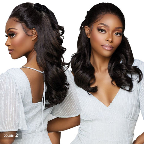 Sensationnel Glamora Glueless Pre-Styled 13x4 HD Lace Front Wig - GLAM UNIT 1 Sensationnel Glamora Glueless Pre-Styled 13x4 HD Lace Front Wig - GLAM UNIT 1