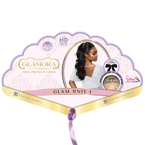 Sensationnel Glamora Glueless Pre-Styled 13x4 HD Lace Front Wig - GLAM UNIT 1 Sensationnel Glamora Glueless Pre-Styled 13x4 HD Lace Front Wig - GLAM UNIT 1