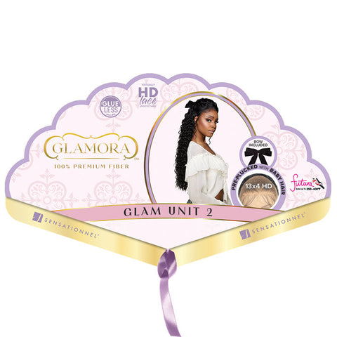 Sensationnel Glamora Glueless Pre-Styled 13x4 HD Lace Frontal Wig - GLAM UNIT 2 Sensationnel Glamora Glueless Pre-Styled 13x4 HD Lace Frontal Wig - GLAM UNIT 2