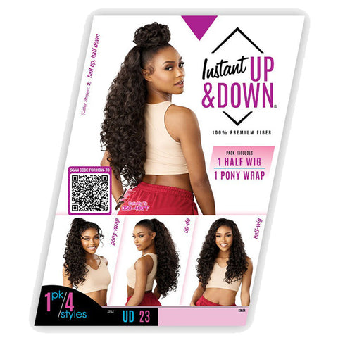 Sensationnel Instant Up & Down Half Wig Ponytail - UD 23 Sensationnel Instant Up & Down Half Wig Ponytail - UD 23