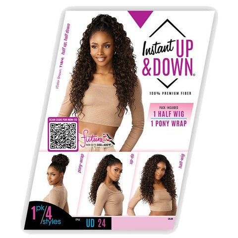 Sensationnel Instant Up & Down Half Wig Pony Wrap - UD 24 Sensationnel Instant Up & Down Half Wig Pony Wrap - UD 24