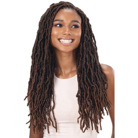 Freetress Pre-Looped Crochet Braid - 3X BONA LOC 18" Freetress Pre-Looped Crochet Braid - 3X BONA LOC 18"