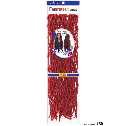 Freetress Pre-Looped Crochet Braid - 3X BONA LOC 24" Freetress Pre-Looped Crochet Braid - 3X BONA LOC 24"