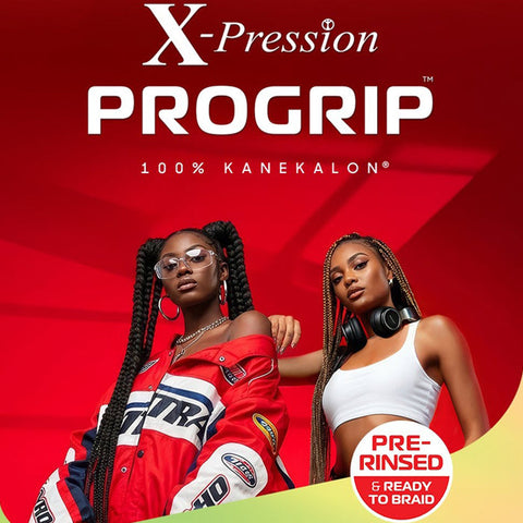 Outre X-Pression PROGRIP Braid - PRE-STRETCHED STRAIGHT BRAID 56" 3X Outre X-Pression PROGRIP Braid - PRE-STRETCHED STRAIGHT BRAID 56" 3X
