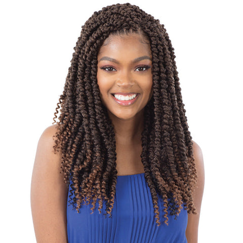 Freetress Pre-Looped Crochet Braids - 3X LARGE PASSION TWIST 14" Freetress Pre-Looped Crochet Braids - 3X LARGE PASSION TWIST 14"