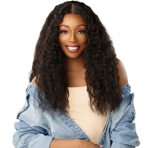 Sensationnel Curls Kinks Textured Lace Kinky Edges Glueless Y-Part HD Lace Front Wig - KINKY BRAID OUT 20" Sensationnel Curls Kinks Textured Lace Kinky Edges Glueless Y-Part HD Lace Front Wig - KINKY BRAID OUT 20"