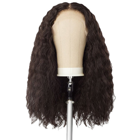 Sensationnel Curls Kinks Textured Lace Kinky Edges Glueless Y-Part HD Lace Front Wig - KINKY BRAID OUT 20" Sensationnel Curls Kinks Textured Lace Kinky Edges Glueless Y-Part HD Lace Front Wig - KINKY BRAID OUT 20"