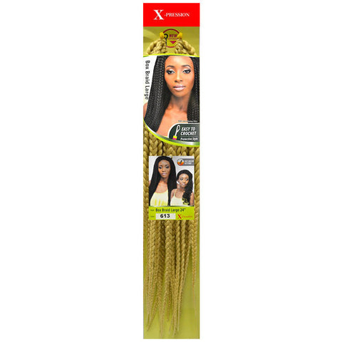 Outre X-Pression Crochet Braid - BOX BRAID LARGE 24" Outre X-Pression Crochet Braid - BOX BRAID LARGE 24"