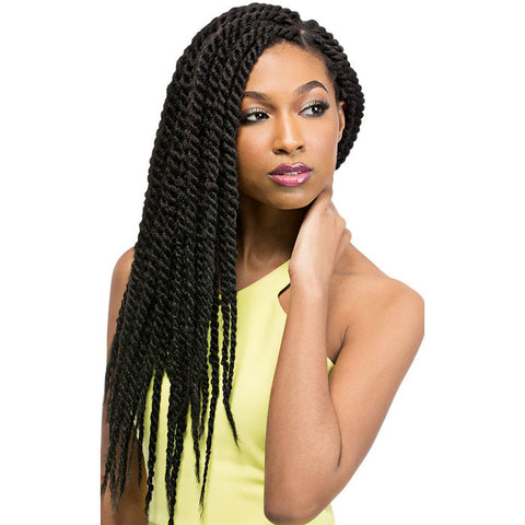 Outre X-Pression Crochet Braid - CUEVANA TWIST WEAVING 18" Outre X-Pression Crochet Braid - CUEVANA TWIST WEAVING 18"