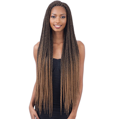 Freetress Crochet Braid 2X LARGE BOX BRAIDS 30 Inch Freetress Crochet Braid 2X LARGE BOX BRAIDS 30 Inch