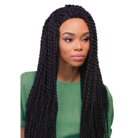 Outre X-Pression Pre-Looped Crochet Braid - SENEGALESE TWIST LARGE 18/24" Outre X-Pression Pre-Looped Crochet Braid - SENEGALESE TWIST LARGE 18/24"