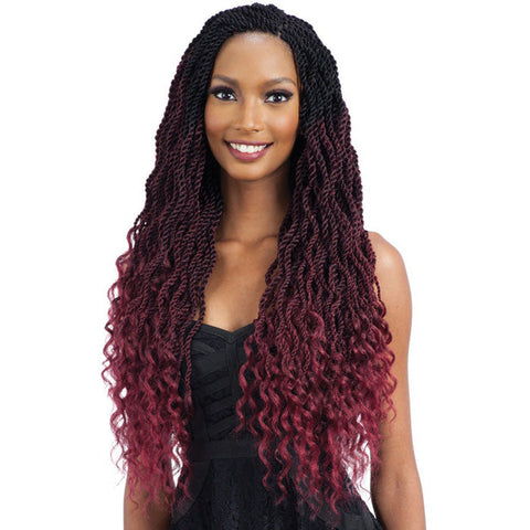 Freetress Pre-Looped Crochet Braid - ZOEY BRAID TWIST WAVY 22" Freetress Pre-Looped Crochet Braid - ZOEY BRAID TWIST WAVY 22"