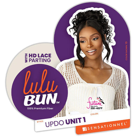 Sensationnel Lulu Bun HD Lace Parting Bang - UPDO UNIT 1 Sensationnel Lulu Bun HD Lace Parting Bang - UPDO UNIT 1