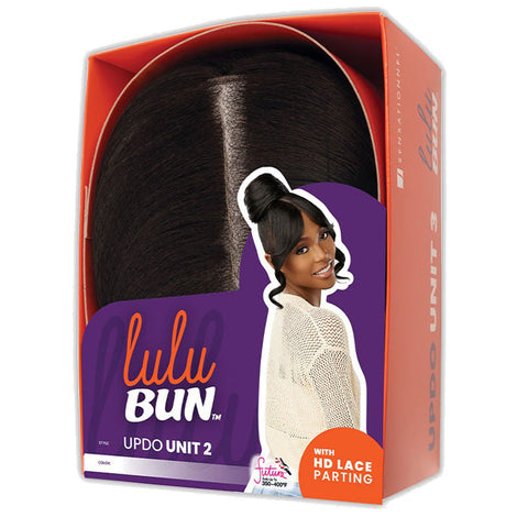 Sensationnel Lulu Bun HD Lace Parting Bang - UPDO UNIT 2 Sensationnel Lulu Bun HD Lace Parting Bang - UPDO UNIT 2