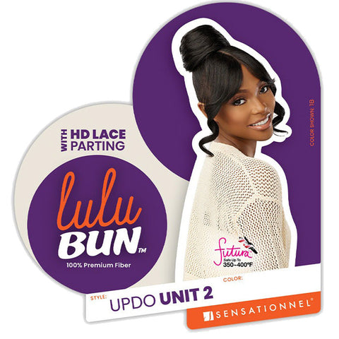Sensationnel Lulu Bun HD Lace Parting Bang - UPDO UNIT 2 Sensationnel Lulu Bun HD Lace Parting Bang - UPDO UNIT 2