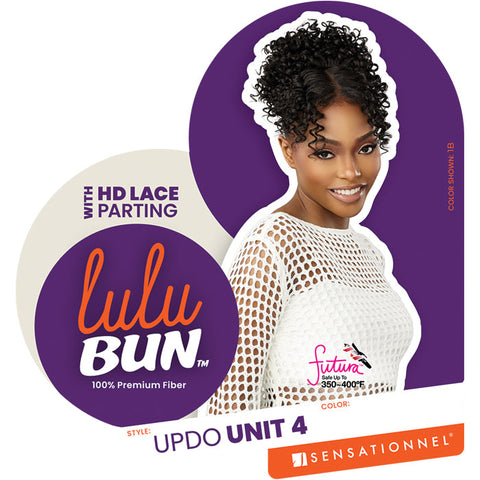 Sensationnel Lulu Bun HD Lace Parting Bang - UPDO UNIT 4 Sensationnel Lulu Bun HD Lace Parting Bang - UPDO UNIT 4