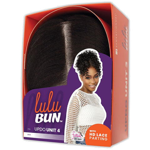 Sensationnel Lulu Bun HD Lace Parting Bang - UPDO UNIT 4 Sensationnel Lulu Bun HD Lace Parting Bang - UPDO UNIT 4