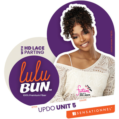 Sensationnel Lulu Bun HD Lace Parting Bang - UPDO UNIT 5 Sensationnel Lulu Bun HD Lace Parting Bang - UPDO UNIT 5