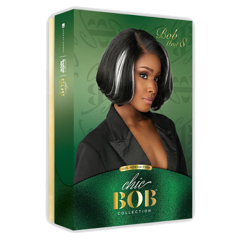 Sensationnel Chic Bob Glueless 5" Deep Part HD Lace Wig - BOB UNIT 8 Sensationnel Chic Bob Glueless 5" Deep Part HD Lace Wig - BOB UNIT 8