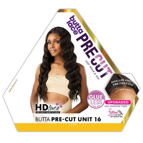 Sensationnel Butta Lace Glueless Pre-Cut HD Lace Front Wig - BUTTA PRE-CUT UNIT 16 Sensationnel Butta Lace Glueless Pre-Cut HD Lace Front Wig - BUTTA PRE-CUT UNIT 16