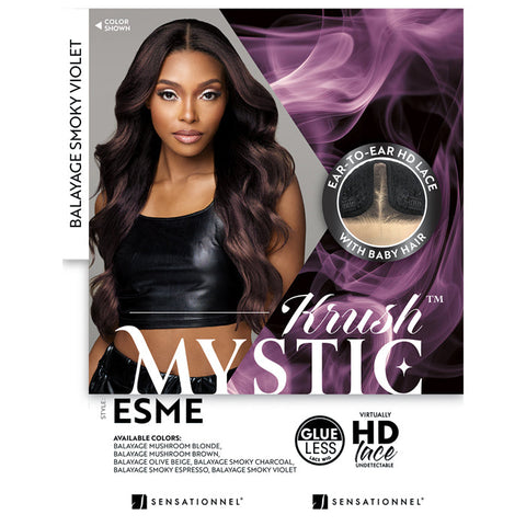 Sensationnel Shear Muse Krush Mystic Glueless HD 5" Deep Lace Part Wig - ESME Sensationnel Shear Muse Krush Mystic Glueless HD 5" Deep Lace Part Wig - ESME