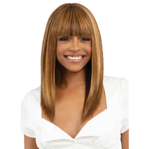 Bobbi Boss 100% Human Hair Full Wig - MH1313 STRAIGHT 20" Bobbi Boss 100% Human Hair Full Wig - MH1313 STRAIGHT 20"