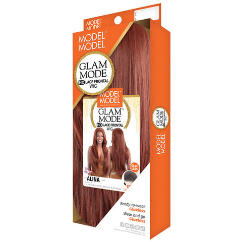 Model Model Glam Mode Glueless 13x5 HD Lace Front Wig - ALINA Model Model Glam Mode Glueless 13x5 HD Lace Front Wig - ALINA