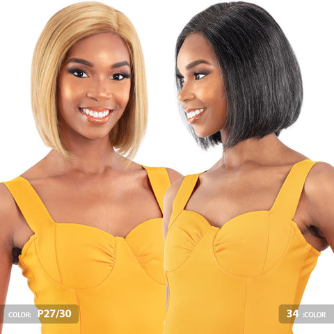 Model Model Dream Weaver 100% Human Hair Glueless 5" HD Lace Part Wig  - STRAIGHT BOB 10" Model Model Dream Weaver 100% Human Hair Glueless 5" HD Lace Part Wig  - STRAIGHT BOB 10"