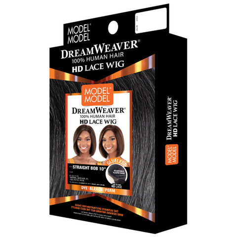 Model Model Dream Weaver 100% Human Hair Glueless 5" HD Lace Part Wig  - STRAIGHT BOB 10" Model Model Dream Weaver 100% Human Hair Glueless 5" HD Lace Part Wig  - STRAIGHT BOB 10"