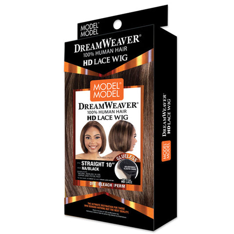Model Model Dream Weaver Glueless 100% Human Hair HD Lace Front Wig - STRAIGHT 10" Model Model Dream Weaver Glueless 100% Human Hair HD Lace Front Wig - STRAIGHT 10"