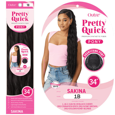 Outre Pretty Quick Drawstring Ponytail - SAKINA Outre Pretty Quick Drawstring Ponytail - SAKINA