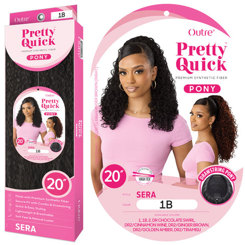 Outre Pretty Quick Drawstring Ponytail - SERA Outre Pretty Quick Drawstring Ponytail - SERA