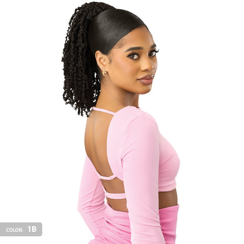Pretty Quick By Outre Drawstring Ponytail - YANKI CURL 14" Pretty Quick By Outre Drawstring Ponytail - YANKI CURL 14"