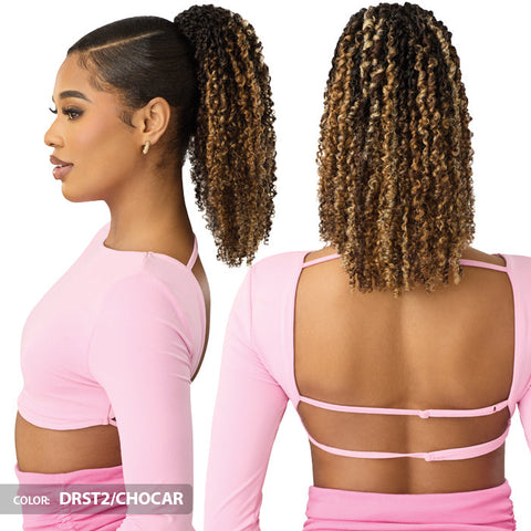 Pretty Quick By Outre Drawstring Ponytail - YANKI CURL 14" Pretty Quick By Outre Drawstring Ponytail - YANKI CURL 14"